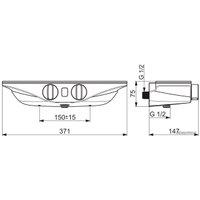 Смеситель Oras Esteta Wellfit 7562U-15