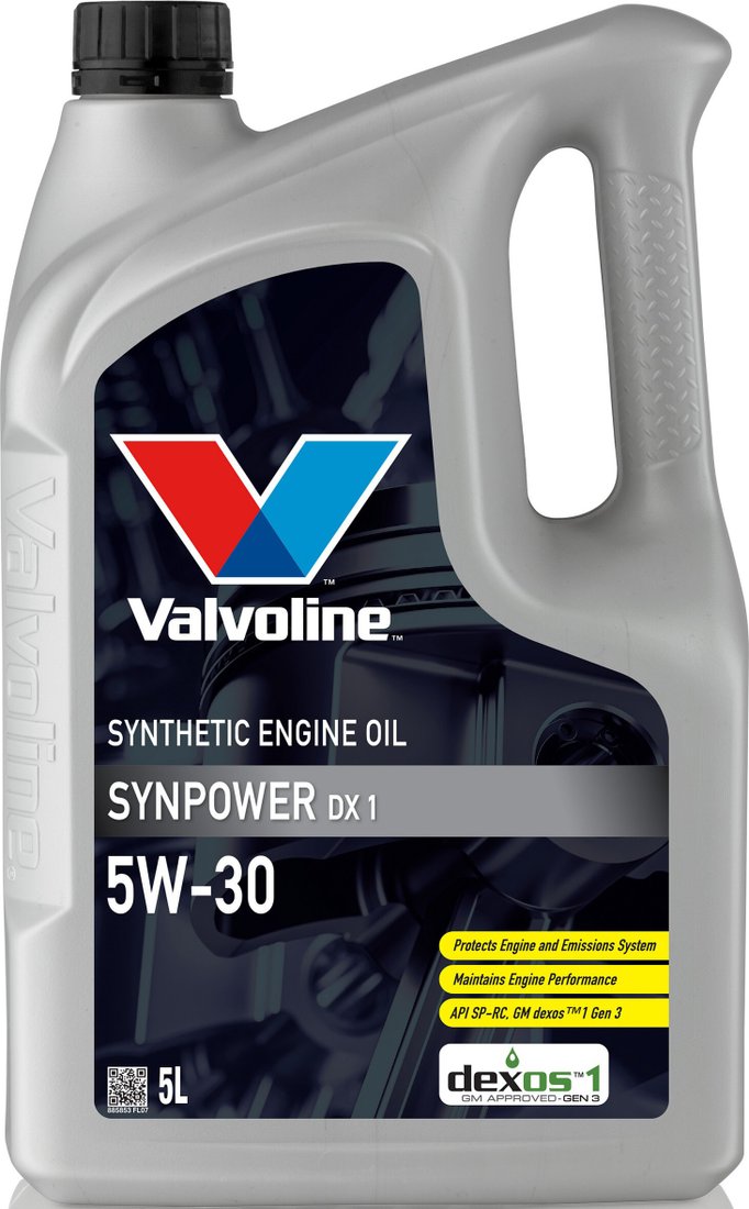 

Моторное масло Valvoline Synpower DX1 5W-30 5л