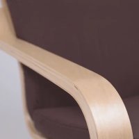 Интерьерное кресло AksHome Relax (ткань, коричневый 10858-15)