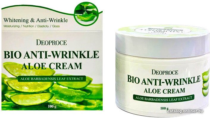 Deoproce Крем для лица Deoproce Bio Anti-Wrinkle Aloe Cream 100 мл