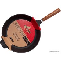 Сковорода Manoli с деревянной ручкой 280 мм