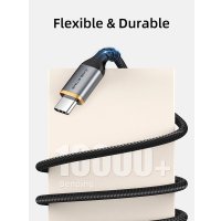 Кабель Cabletime 3A USB Type-A - USB Type-C (0.5 м, черный)