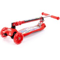 Двухколесный детский самокат Полесье Со складной ручкой 0072C-V1(К) (красный)