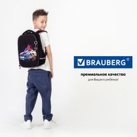 Школьный рюкзак BRAUBERG Light. Neon Drift 272027