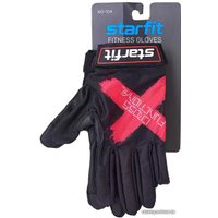 Перчатки Starfit WG-104 (черный/красный, L)
