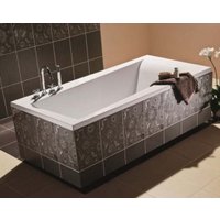 Ванна Cersanit Lorena 150x70 с ножками со смесителем Brasko (с сифоном Prime черным)