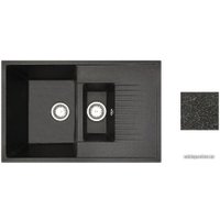 Кухонная мойка БелЭворс Forma L (черный, без сифона)