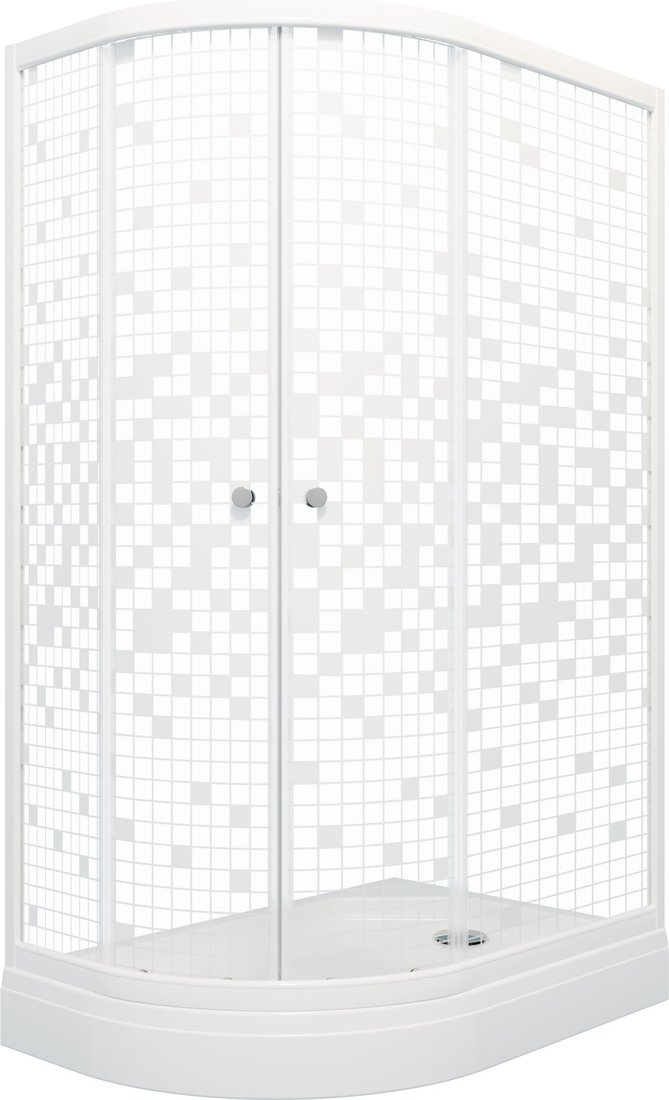

Душевой уголок Triton Коралл А Мозаика 120x80 R