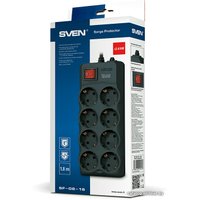 Сетевой фильтр SVEN SF-08-16 (черный)