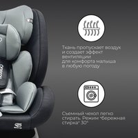 Детское автокресло Bubago Noxa BG 177-1 (черный)