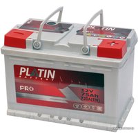 Автомобильный аккумулятор Platin Pro R+ низ (75 А·ч)