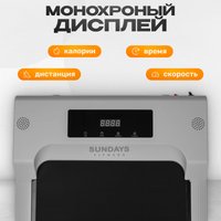 Электрическая беговая дорожка Sundays Fitness Simple Line GB-TR380