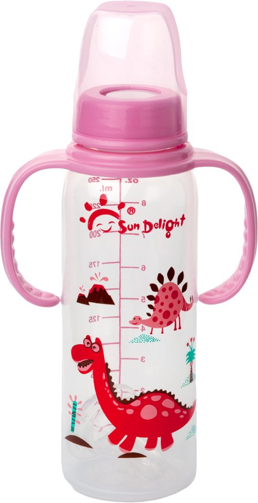 

Бутылочка для кормления Sun Delight 31758 (250 мл, розовый)