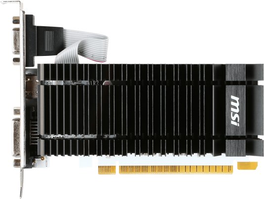 

Видеокарта MSI GeForce GT 730 2GB DDR3 N730K-2GD3H/LP