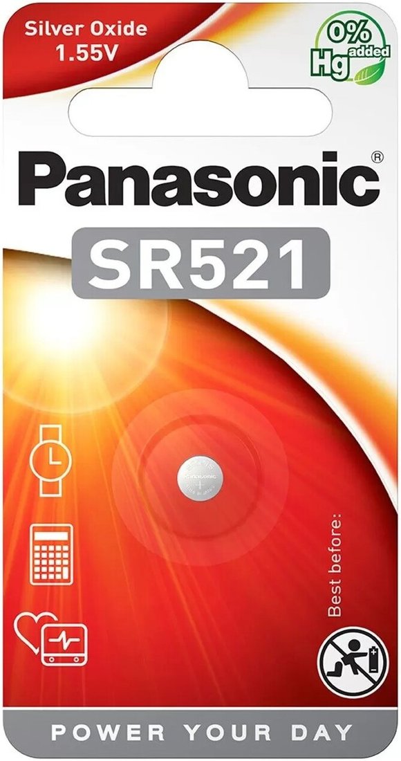 

Батарейка Panasonic SR521 SR-521EL/1B (1 шт)