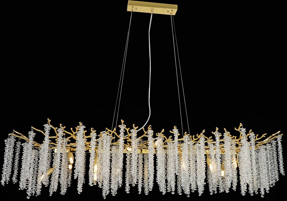 

Подвесная люстра Kinklight Шанти 07871-150LD.33 (золото)