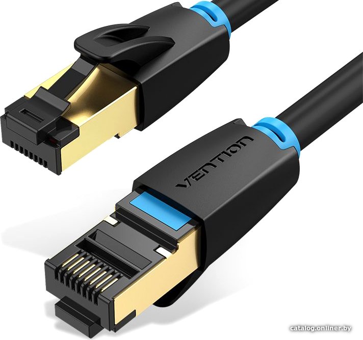 Кабель Vention IKABI RJ45 - RJ45 (3 м, черный)