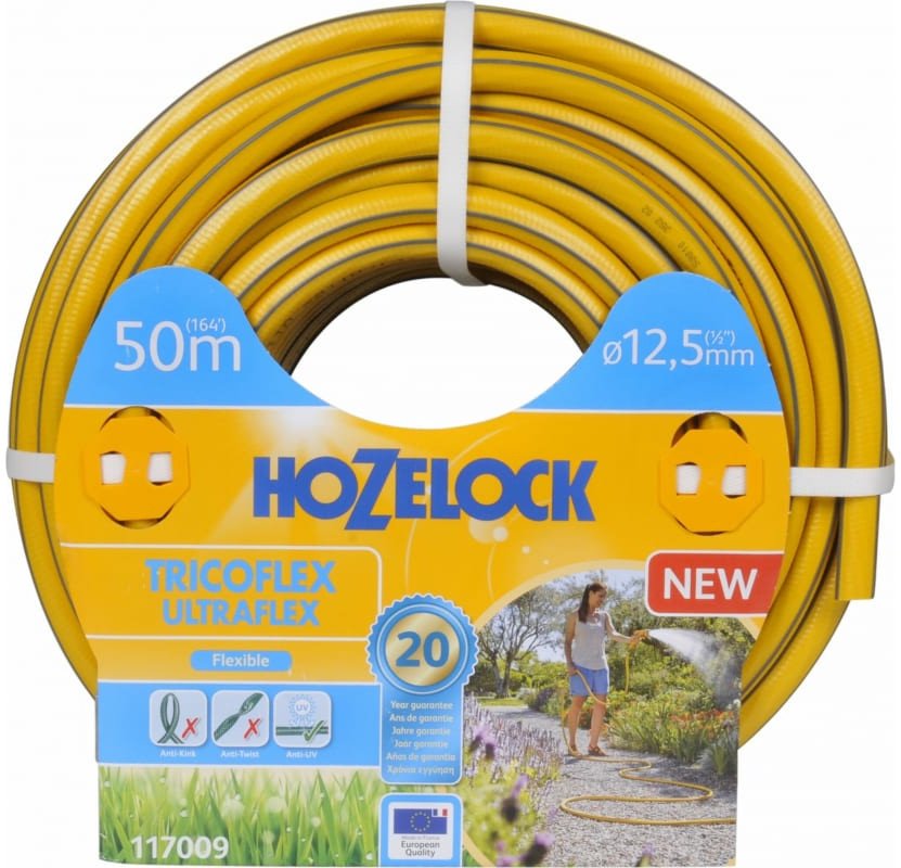 

Шланг Hozelock Tricoflex Ultraflex 117009 (1/2", 50 м)