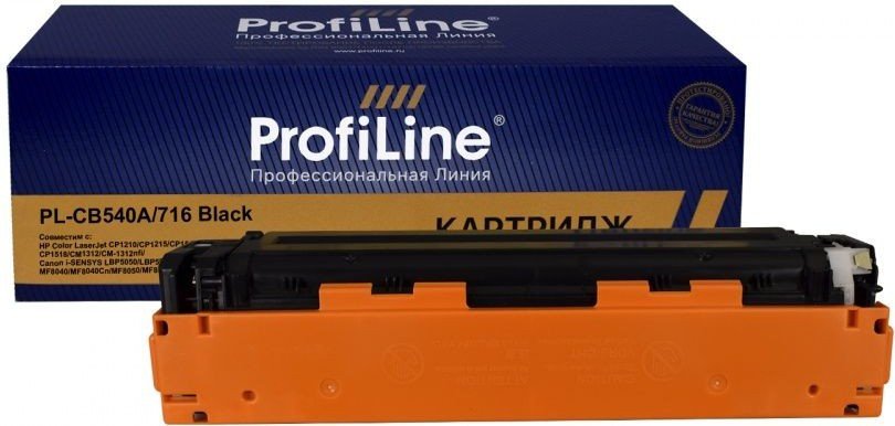 

Картридж ProfiLine PL-CB540A/716-BK (аналог HP CB540A/716 BK)
