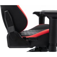 Игровое (геймерское) кресло Evolution Racer M (черный/красный)