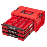 Ящик для инструментов Qbrick System PRO Drawer 3 Toolbox Expert RED Ultra HD