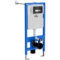 Унитаз подвесной Roxen Boro One Rimless 6 в 1 StounFix Dual Fresh 649644 (чёрное стекло)