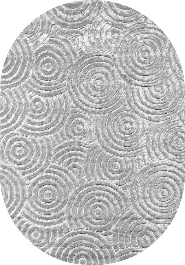 

Ковер для жилой комнаты Valentis Juno E908AG-GREY-OVAL (1.4x2)