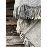 Плед Klippan-Saule Серый меланж 170x210 в Барановичах