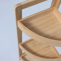 Этажерка AksHome Lily 2 (бамбук)