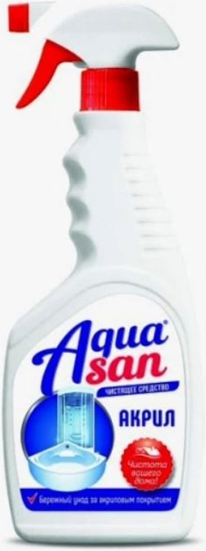 

Средство для акриловых ванн Aquasan Акрил 500 мл