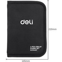 Набор пассатижей Deli DL104407 (4 предмета)