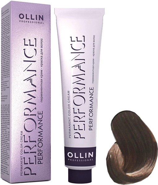 

Крем-краска для волос Ollin Professional Performance 7/1 русый пепельный