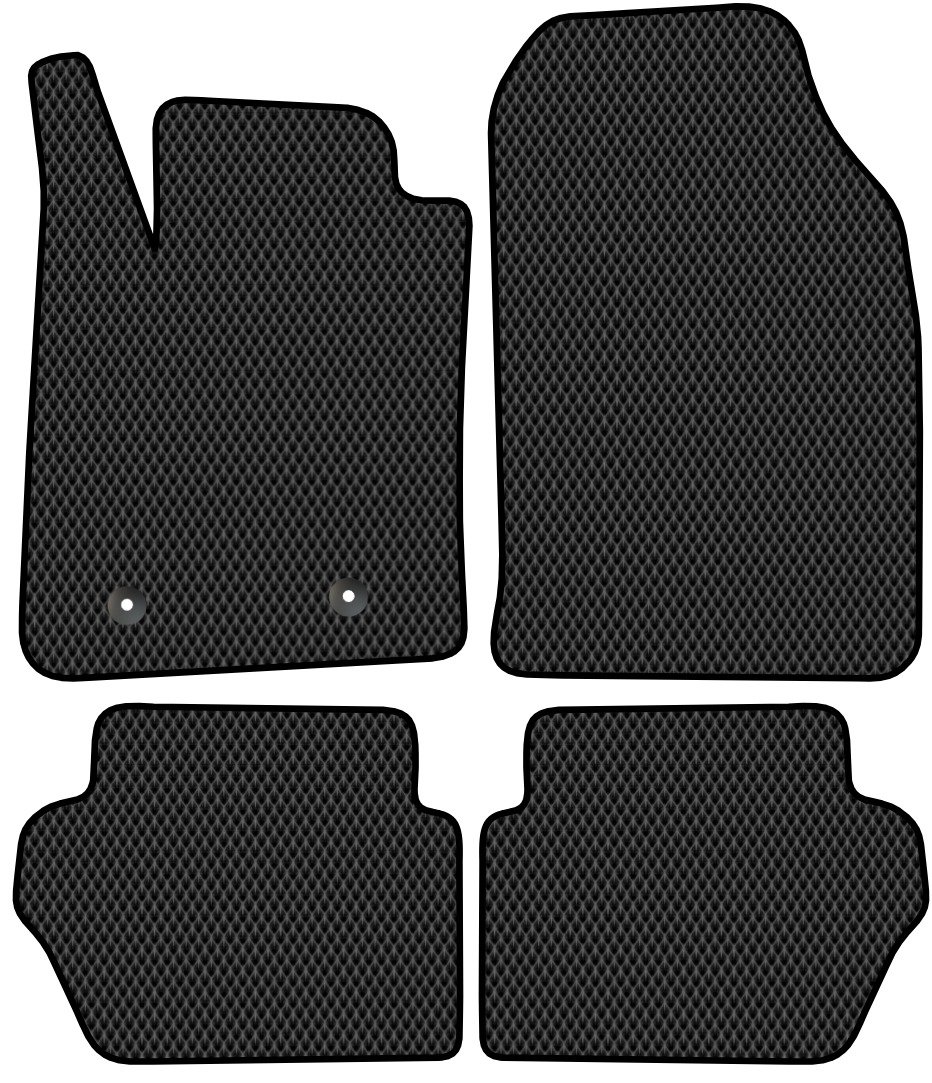 

Комплект ковриков для авто Alicosta Ford EcoSport (suv) 2017 - Н.В. (черный, ромб)