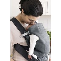 Рюкзак-переноска BabyBjorn Mini 3D Jersey (темно-серый)