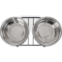 Миски на подставке ZooZooZoo на подставке SWT-6010-1650 (черный)