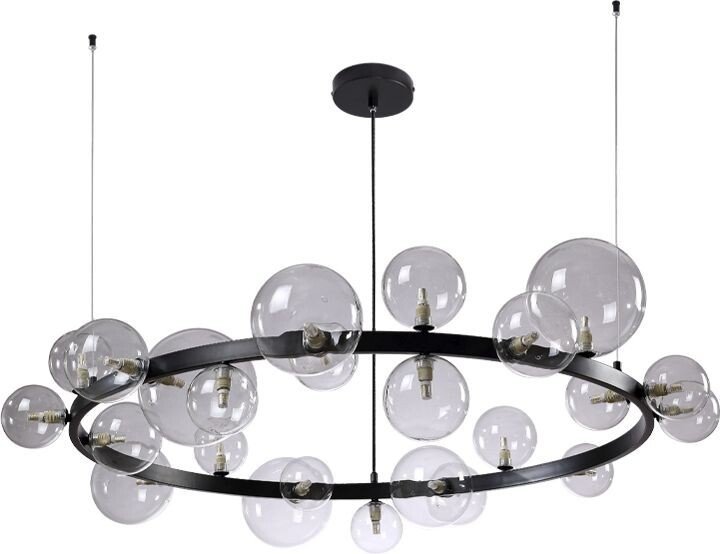 

Подвесная люстра Crystal Lux AGATA SP24 V2 BLACK
