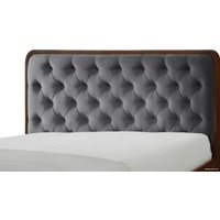 Кровать Halmar Cassidy 200x160 (серый/орех)