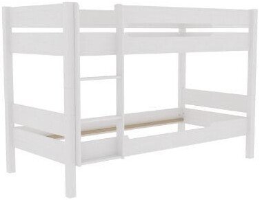 Двухъярусная кровать ММЦ Амелия 90x200 (двухъярусная, белый воск)