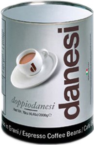 Кофе DANESI Doppio в зернах 2000 г