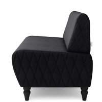 Диван Mio Tesoro Буно (велюр/черный №38)