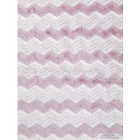 Плед Tex Republic Absolute Зигзаг двухцветный Flannel 200x220 92578 (сиреневый)
