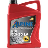 Моторное масло Alpine RSL 5W-30LA 5л