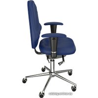 Офисное кресло Kulik System Classic (экокожа, синий)