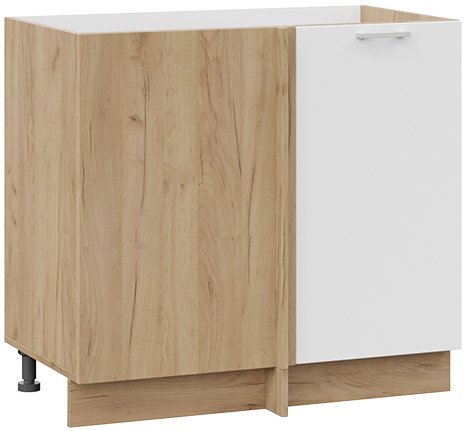 

Шкаф напольный Трия Габриэлла 1Н9У (дуб крафт золотой/сноу)