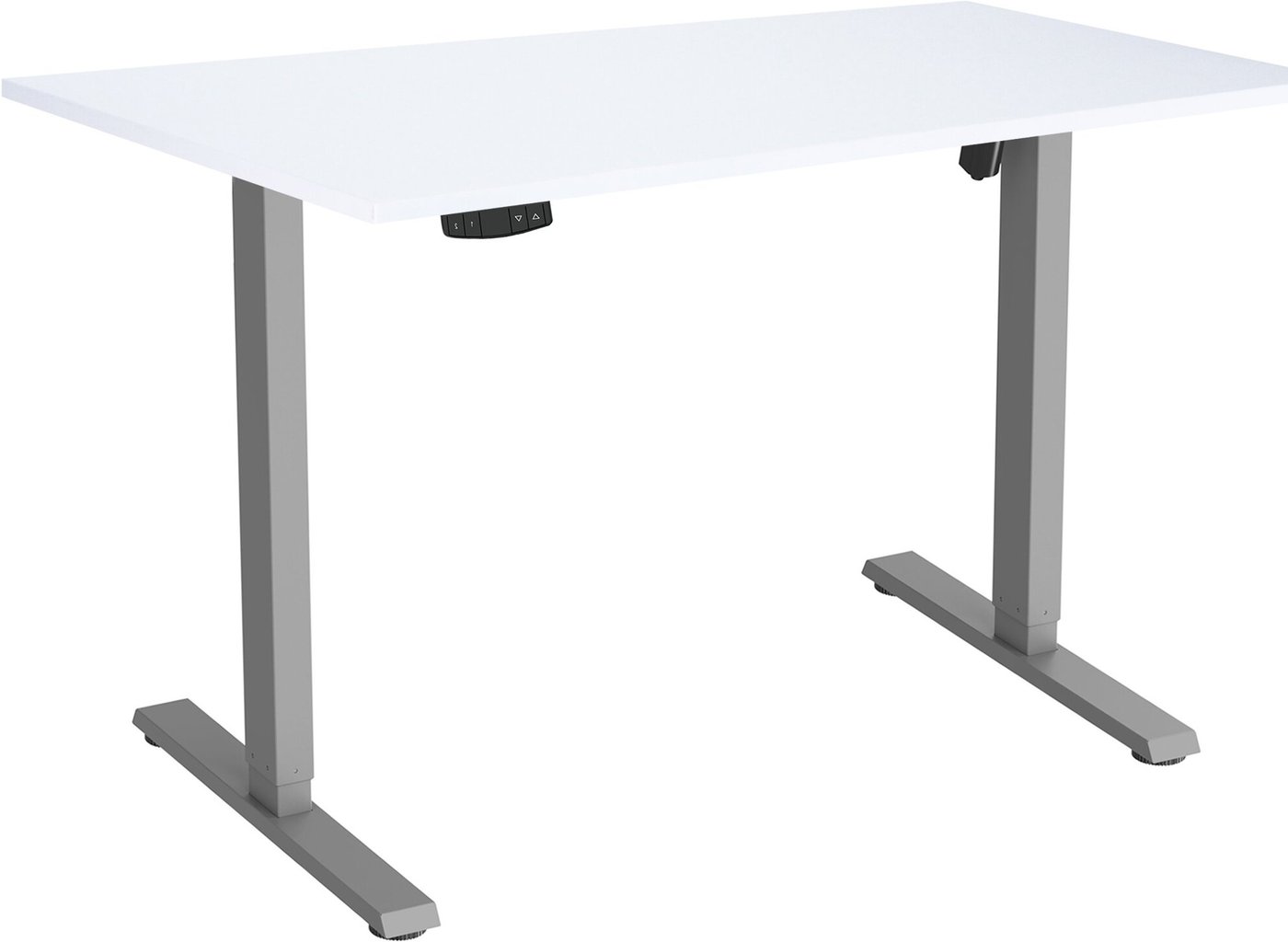 Стол с регулировкой высоты ErgoSmart Electric Desk Slim 1200х650х25 мм (альпийский белый/серый)