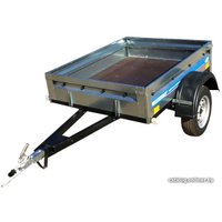 Одноосный прицеп Кремень Стандарт 2.0x1.3x0.3 (тент 70 см)