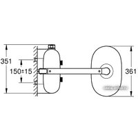 Душевая система  Grohe Rainshower System SmartControl 360 DUO 26250000