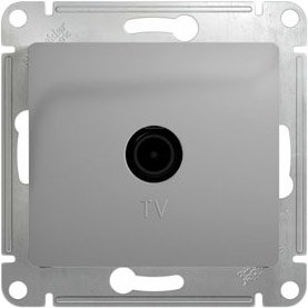

Розетка телевизионная Schneider Electric Glossa GSL000391 (алюминий)