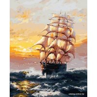 Картина по номерам Белоснежка Под парусами 010-AB