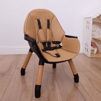 Высокий стульчик Solmax&Kids HW99644 (бежевый/черный)
